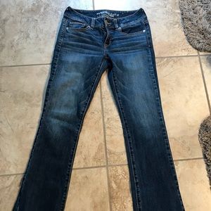 American Eagle kickboot jeans . Size 4